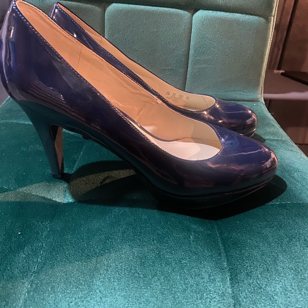 Blue heels